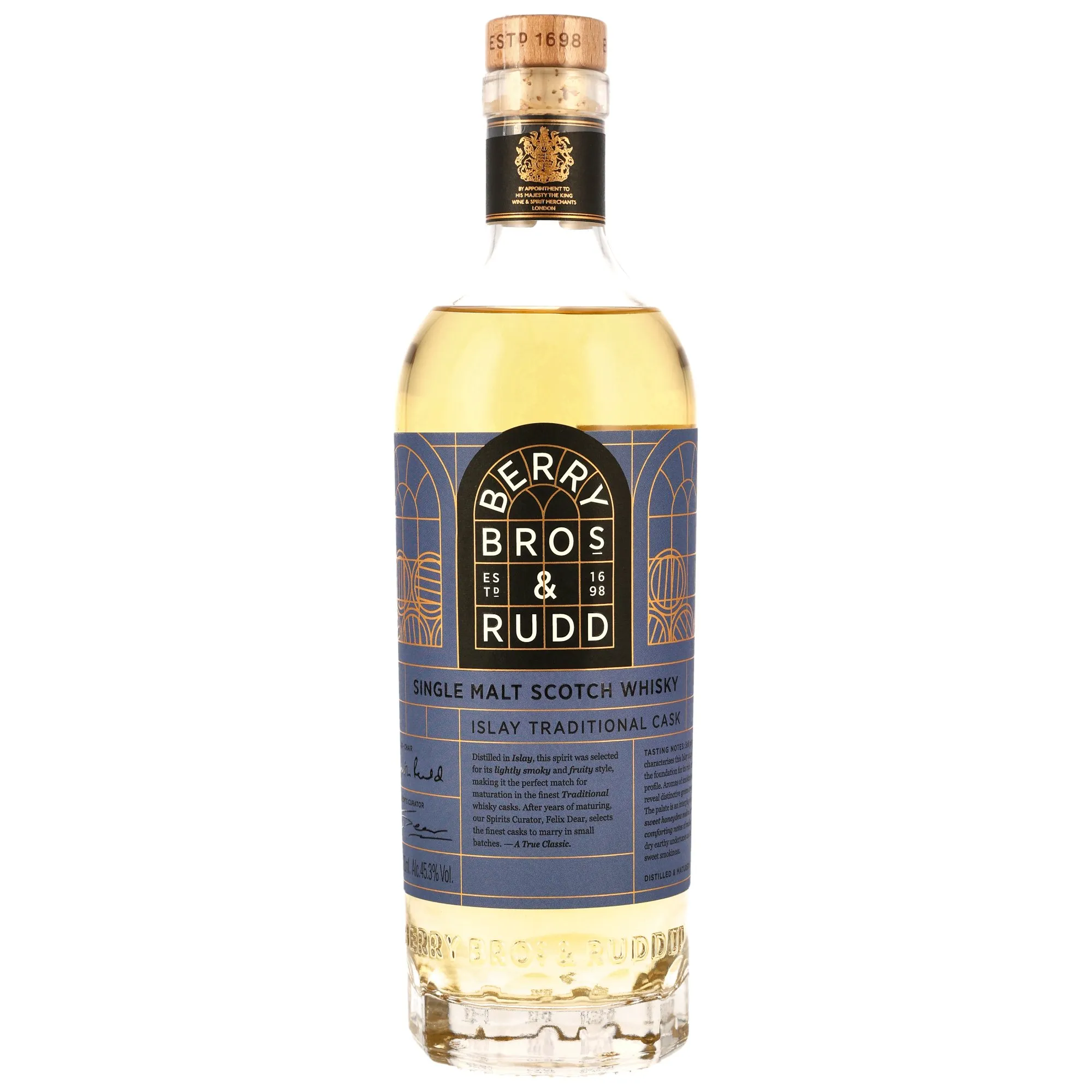 Berry Bros. & Rudd Islay Traditional Cask Single Malt, Refill Cask, Berry Bros. & Rudd, 45.3%