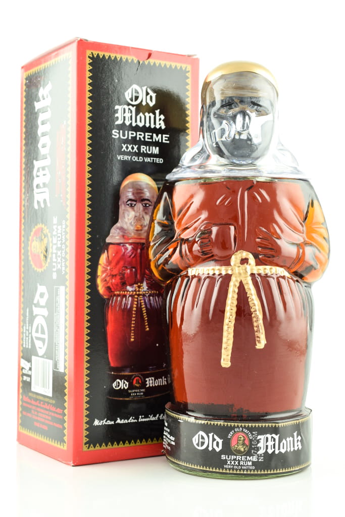 Old Monk Rum Supreme XXX Very Old - ohne Geschenkpackung