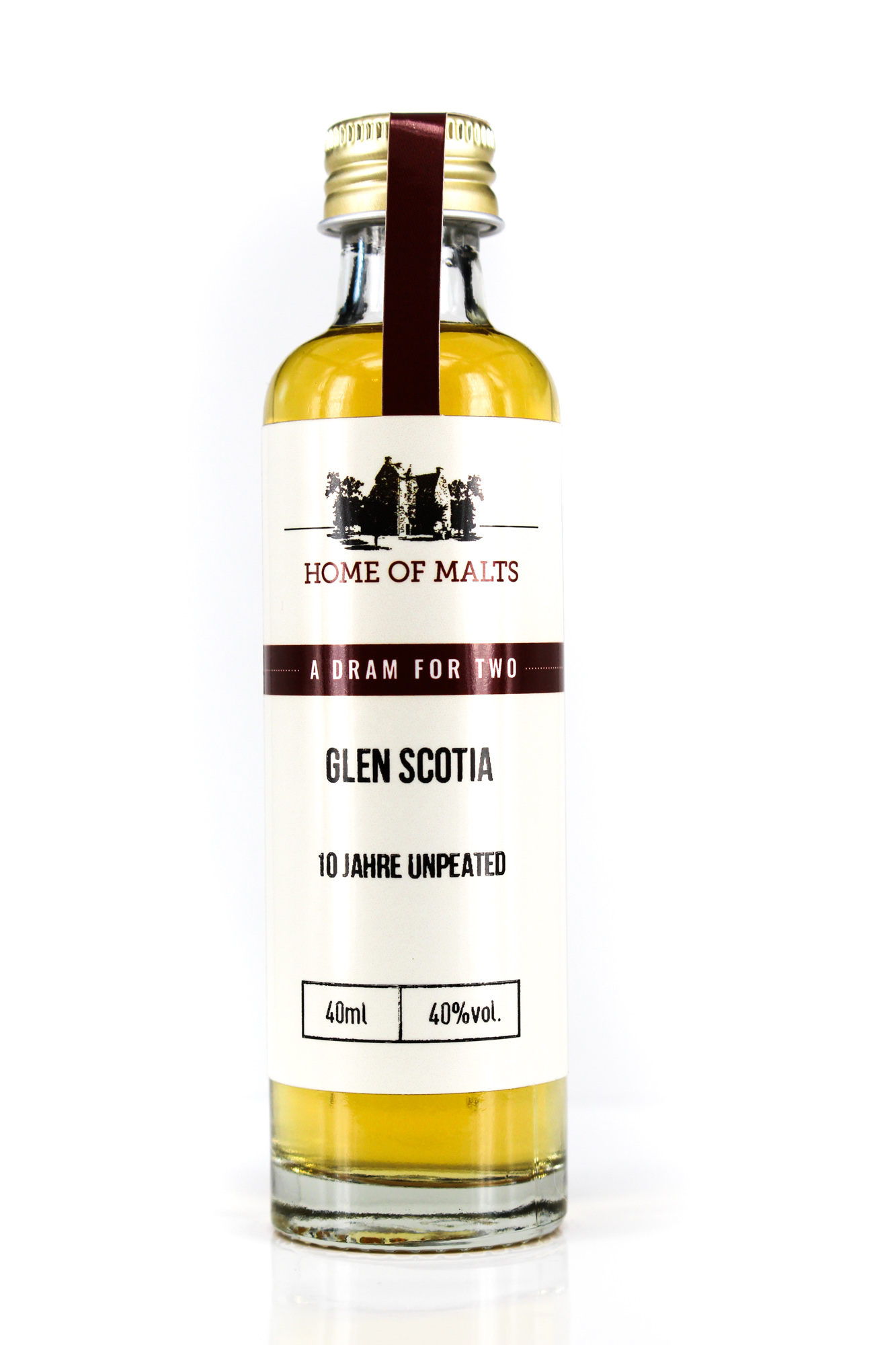 Glen Scotia 10 Jahre Unpeated 40%vol. Sample 0,04l