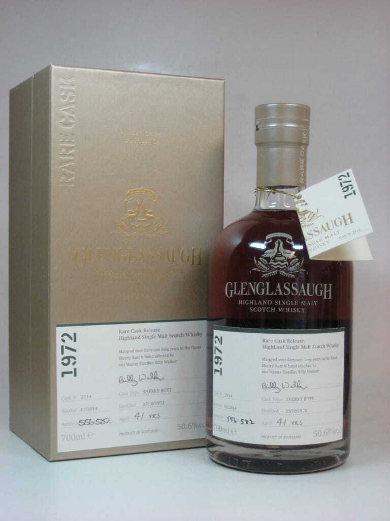 Glenglassaugh 41 Jahre 1972/2014 Sherry Butt #2114 50,6%vol. 0,7l
