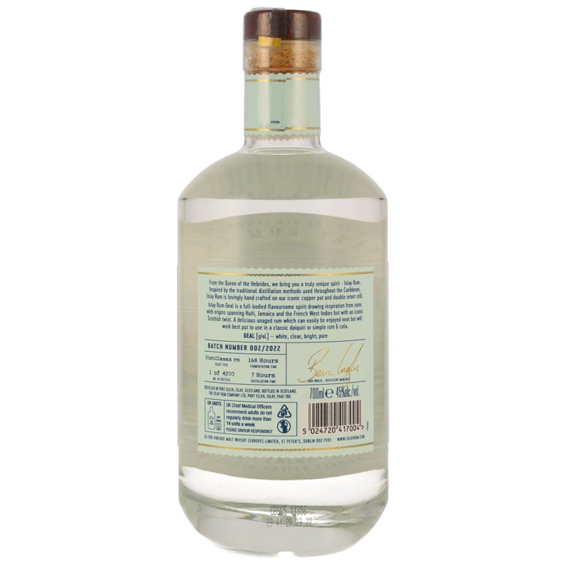 The Original Islay Rum - Geal - Pure Single Rum