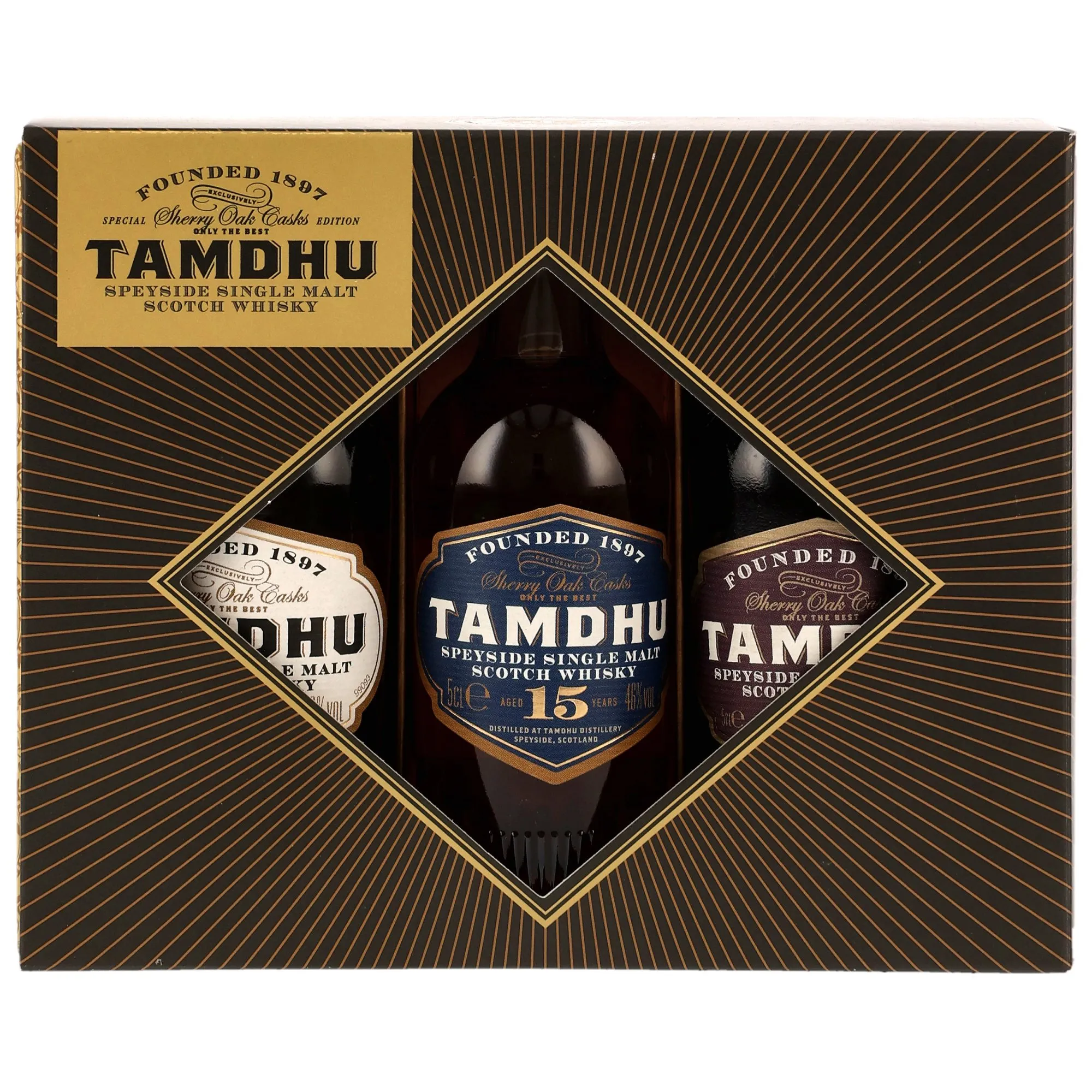 Tamdhu Collection Tamdhu Collection 3x5cl (12yo/15yo/18yo) at Home of Malts >> explore now!