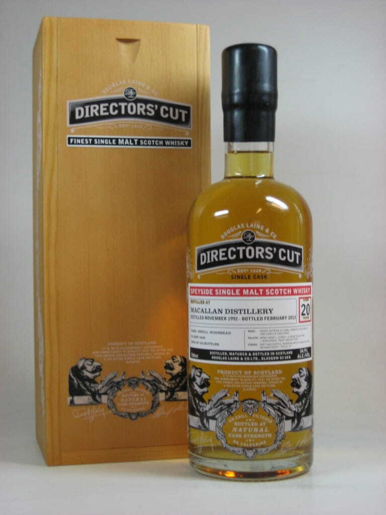Macallan 20 Jahre 1992/2013 Douglas Laing Director's Cut 54,9%vol. 0,7l