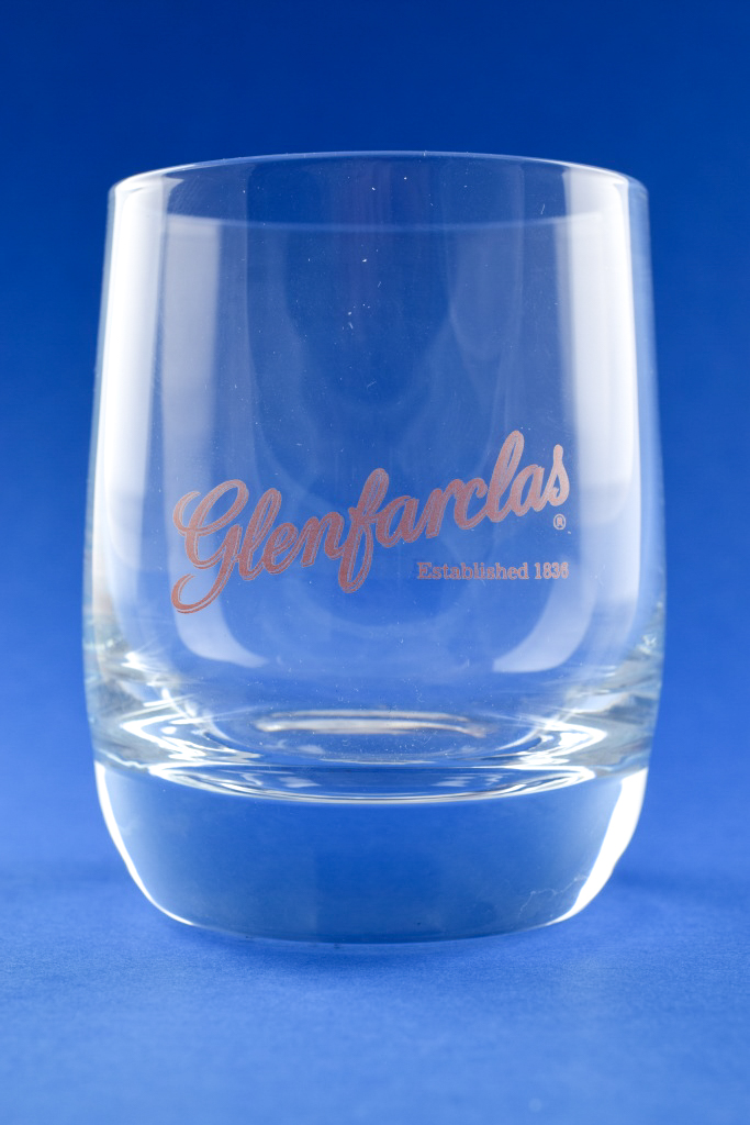 Glenfarclas Tumbler bronze font