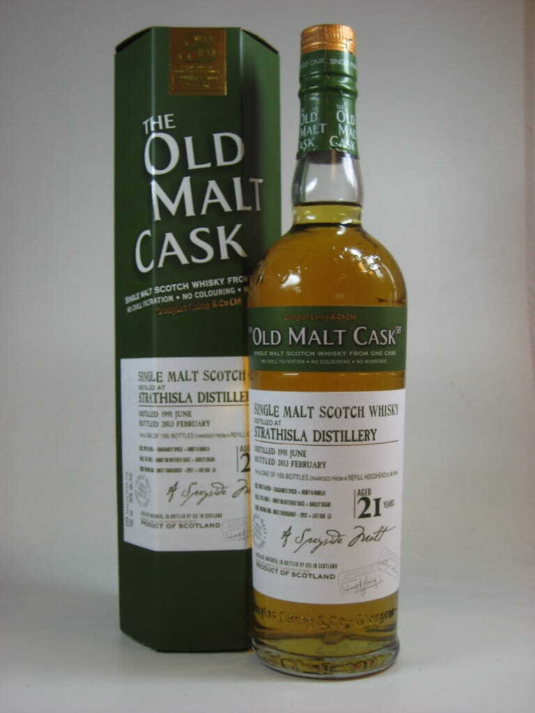 Strathisla 21 Jahre 1991/2013 Refill Hogshead Douglas Laing "Old Malt Cask" 50%vol. 0,7l