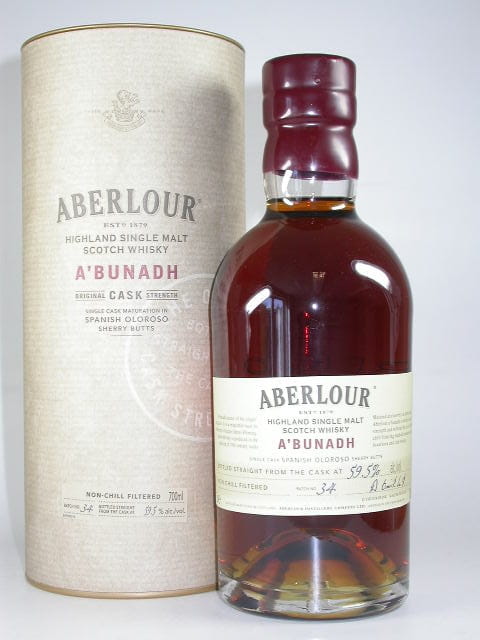 Aberlour a'bunadh Batch No. 34 59,5%vol. 0,7l