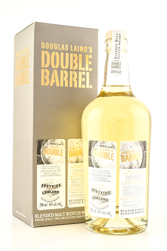Double Barrel - Speyside & Lowlands Douglas Laing 46%vol. 0,7l