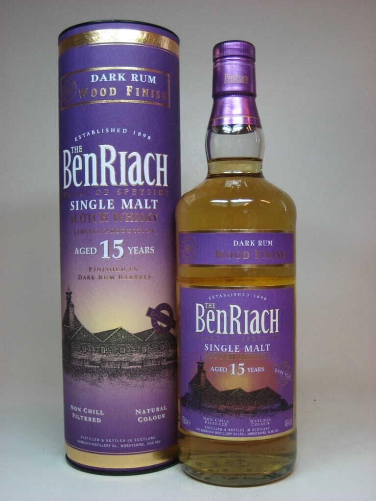 Benriach 15 Jahre Dark Rum Finish 46%vol. 0,7l