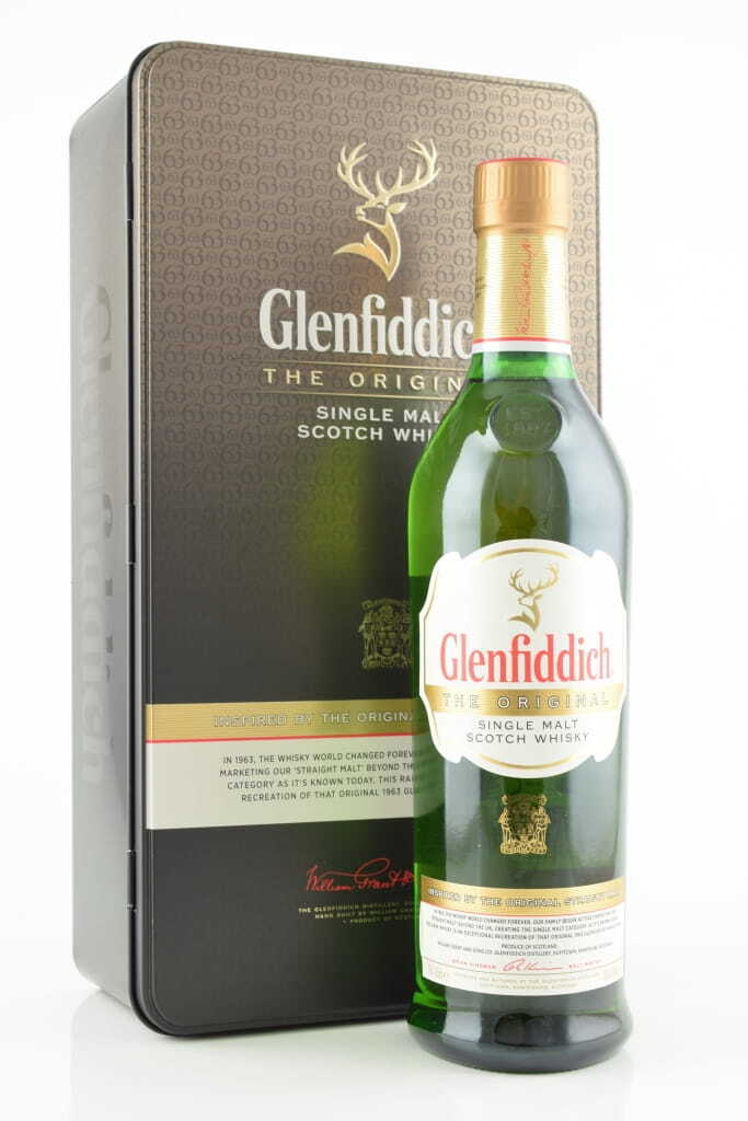 * Glenfiddich The Original 1963 40% vol. 0,7l - gift box damaged * Glenfiddich The Original 1963 40% vol. 0,7l - gift box damaged