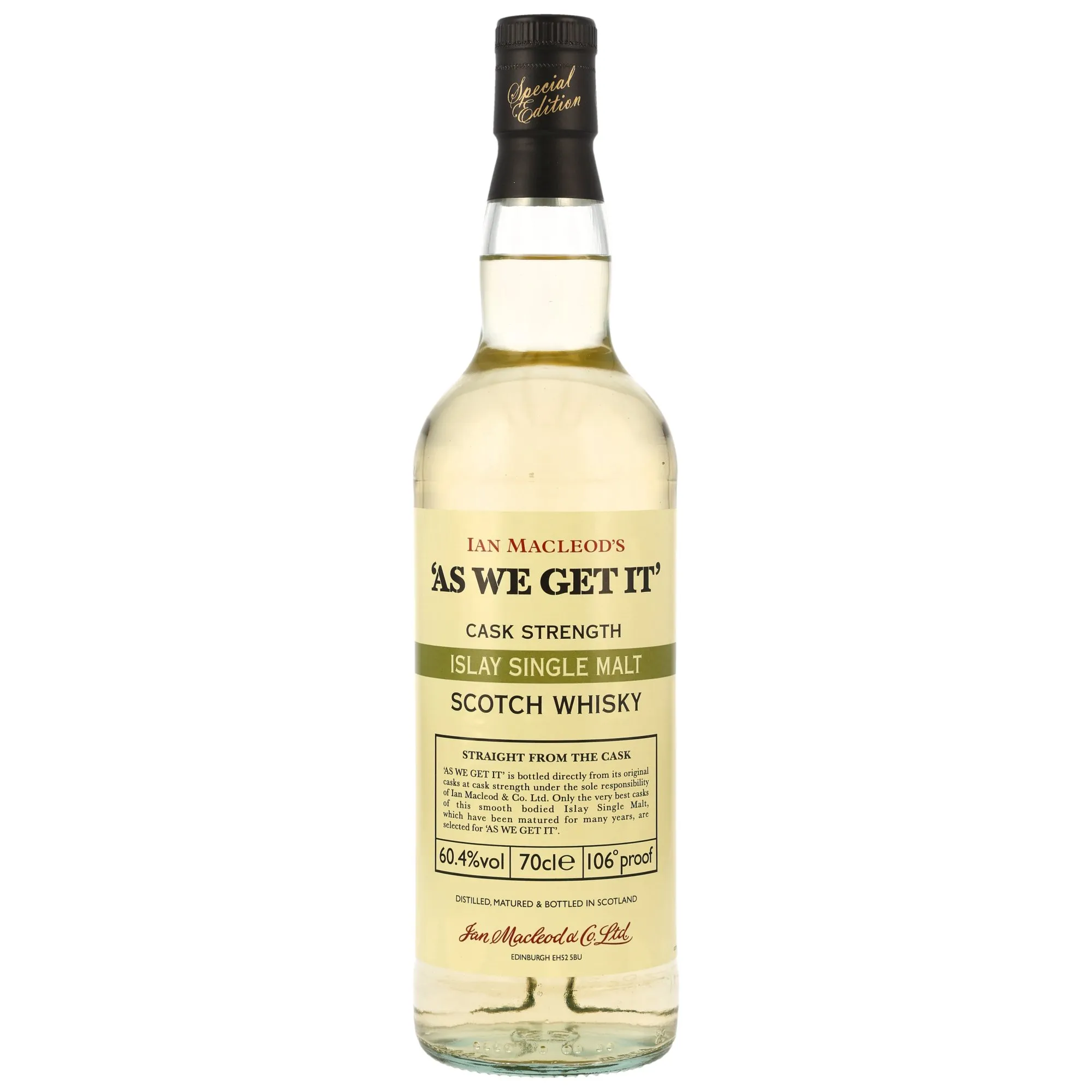 Ian Macleod's As we get it / ISLAY Single Malt 60,4%