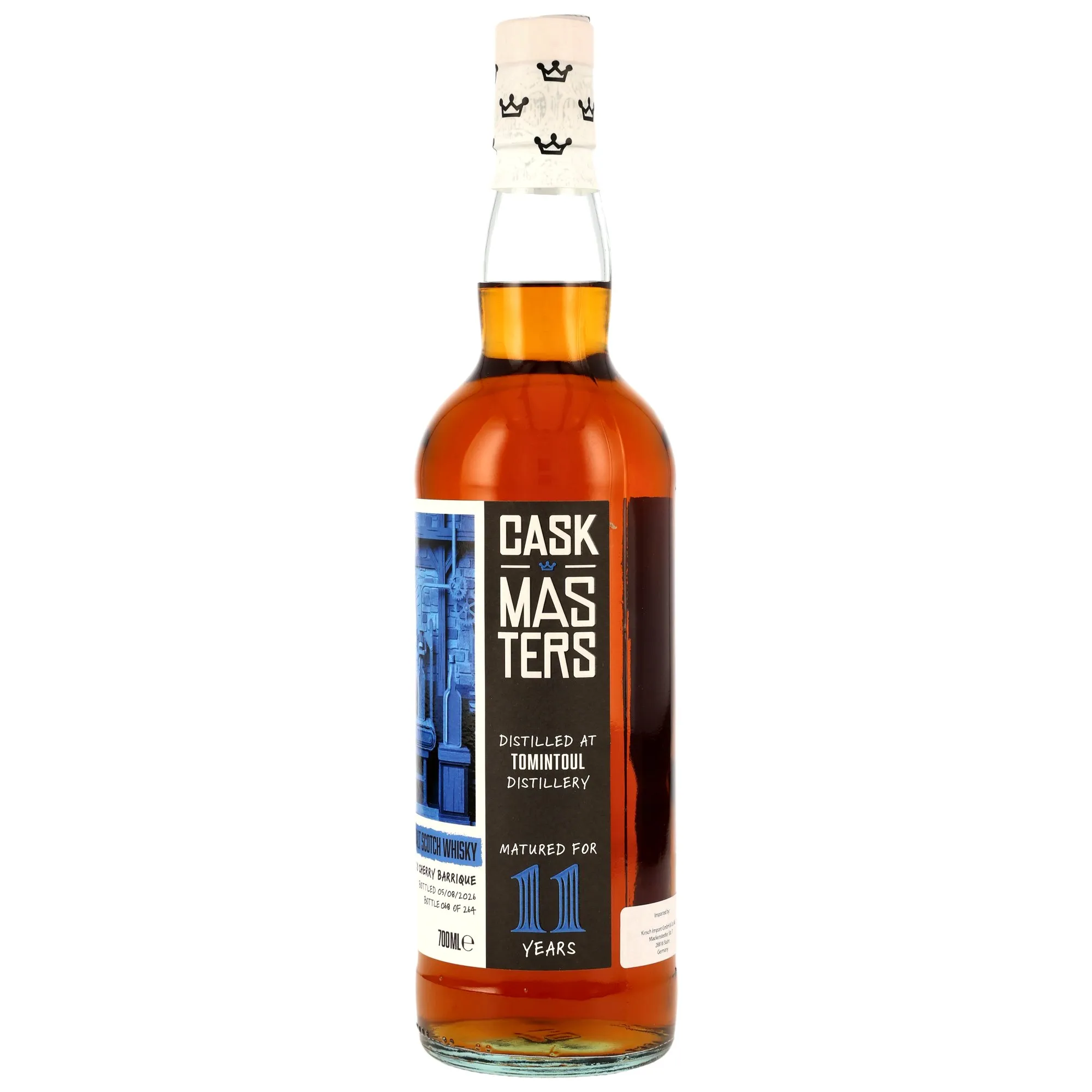 Tomintoul 2015/2026 - 11 Year Old - 1st Fill Oloroso Sherry Barrique #75/2015 - Cask Masters - Brave New Spirits