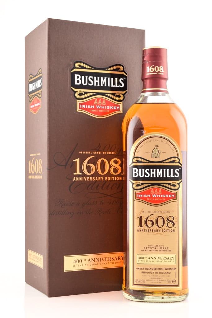 Bushmills 1608 - 400th Anniversary 46%vol. 0,7l
