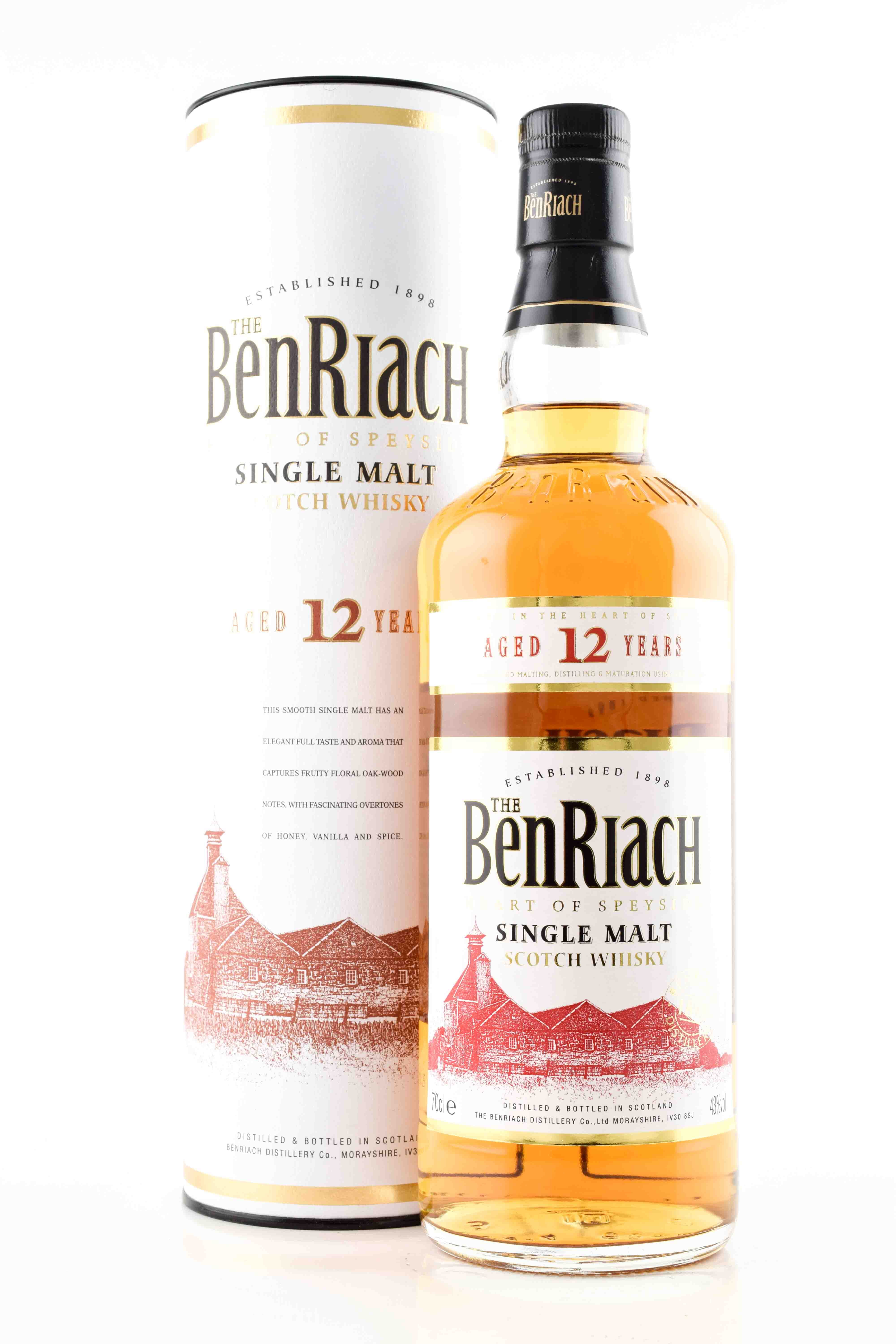 Benriach 12 Jahre 43%vol. 0,7l