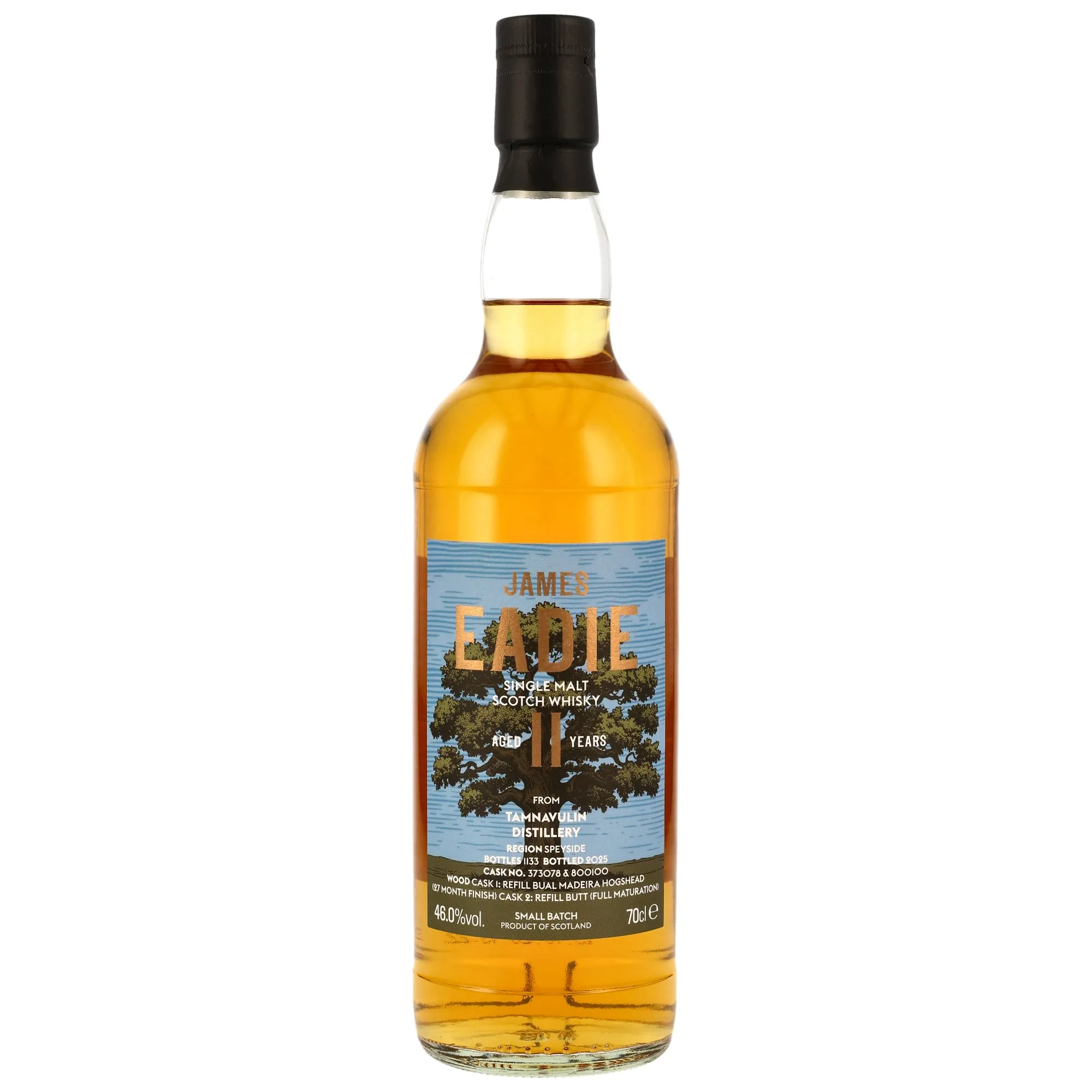 Tamnavulin 2014/2025 - 11 Year Old - Madeira Cask #373078 & 800100 - James Eadie