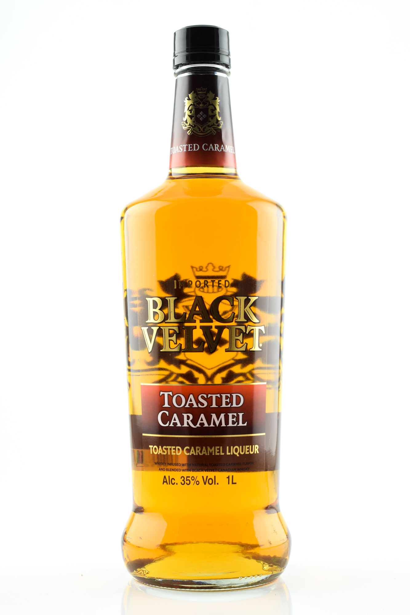 Black Velvet - Toasted Caramel 35% vol. 1.0L Black Velvet - Toasted Caramel 35% vol. 1.0L
