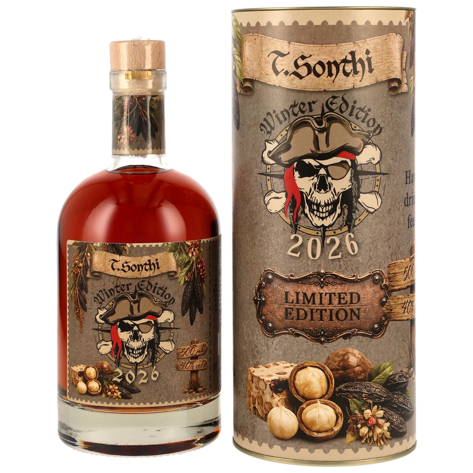 Winter Edition 2026 (Jamaica&Barbados) 10 Year Old Rum - T.Sonthi