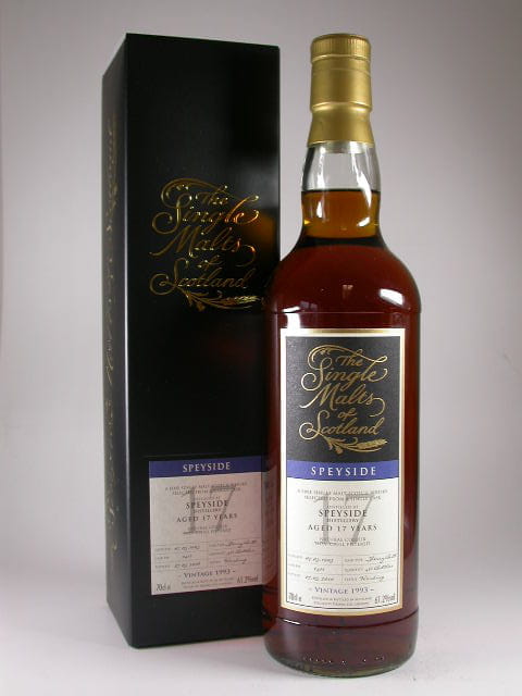 Speyside 17 Jahre 1993/2010 "The Single Malts of Scotland" 61,2%vol. 0,7l