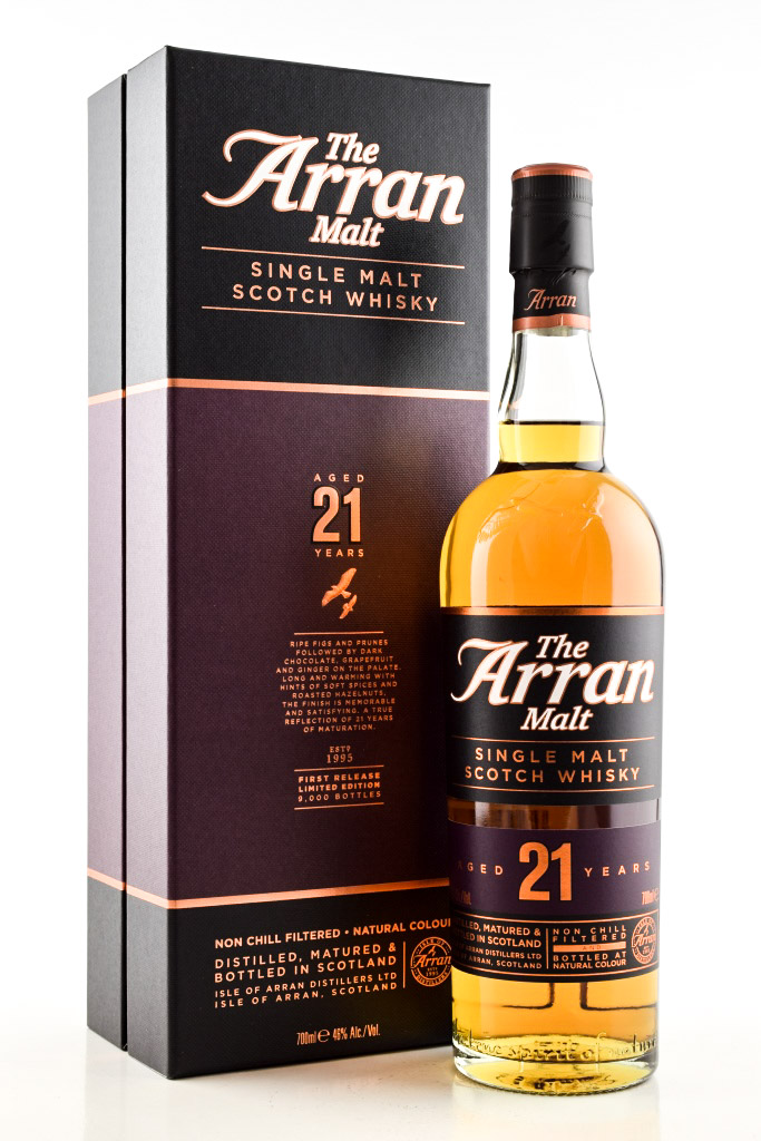 Arran 21 Year Old 46% vol. 0,7l - old Design