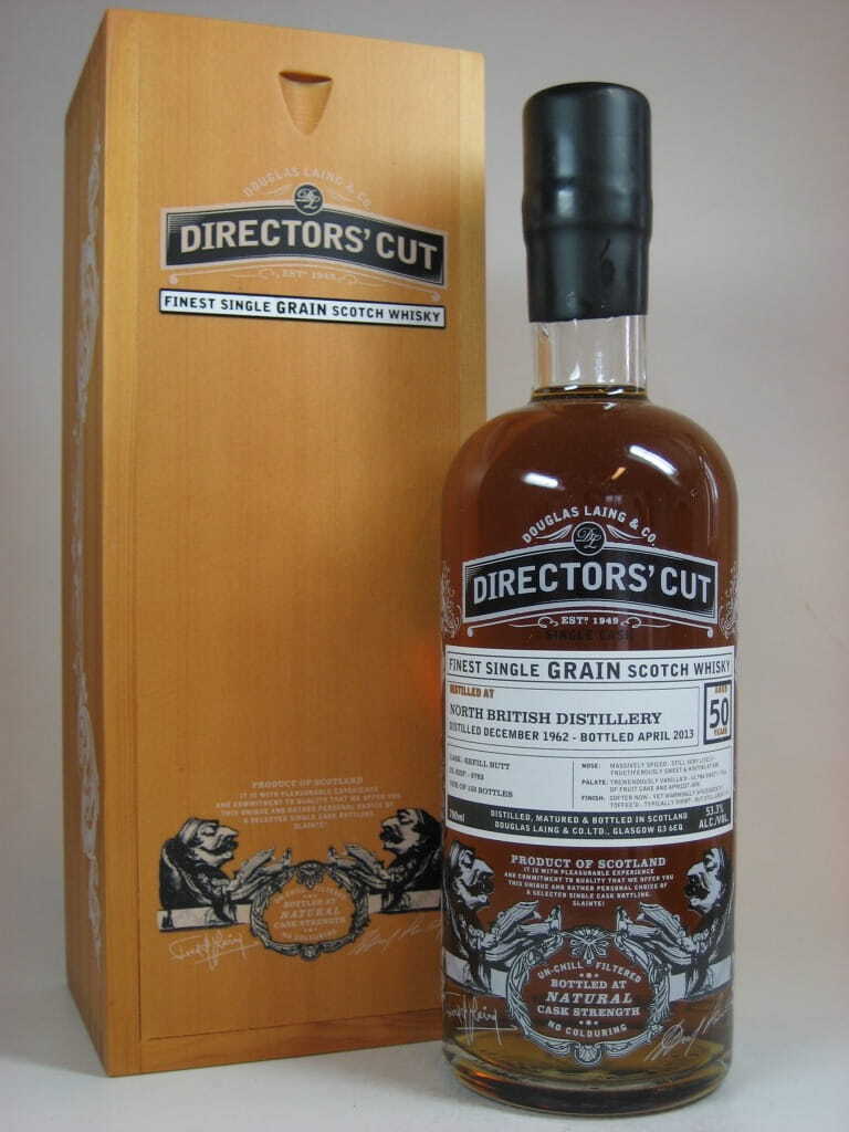 North British 50 Jahre 1962/2013 Refill Butt Douglas Laing Director's Cut 53,3%vol. 0,7l