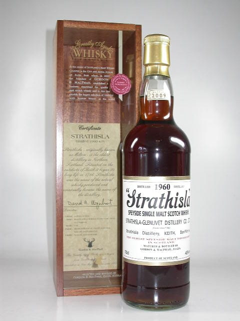Strathisla 1960/2009 Gordon & MacPhail 43%vol. 0,7l