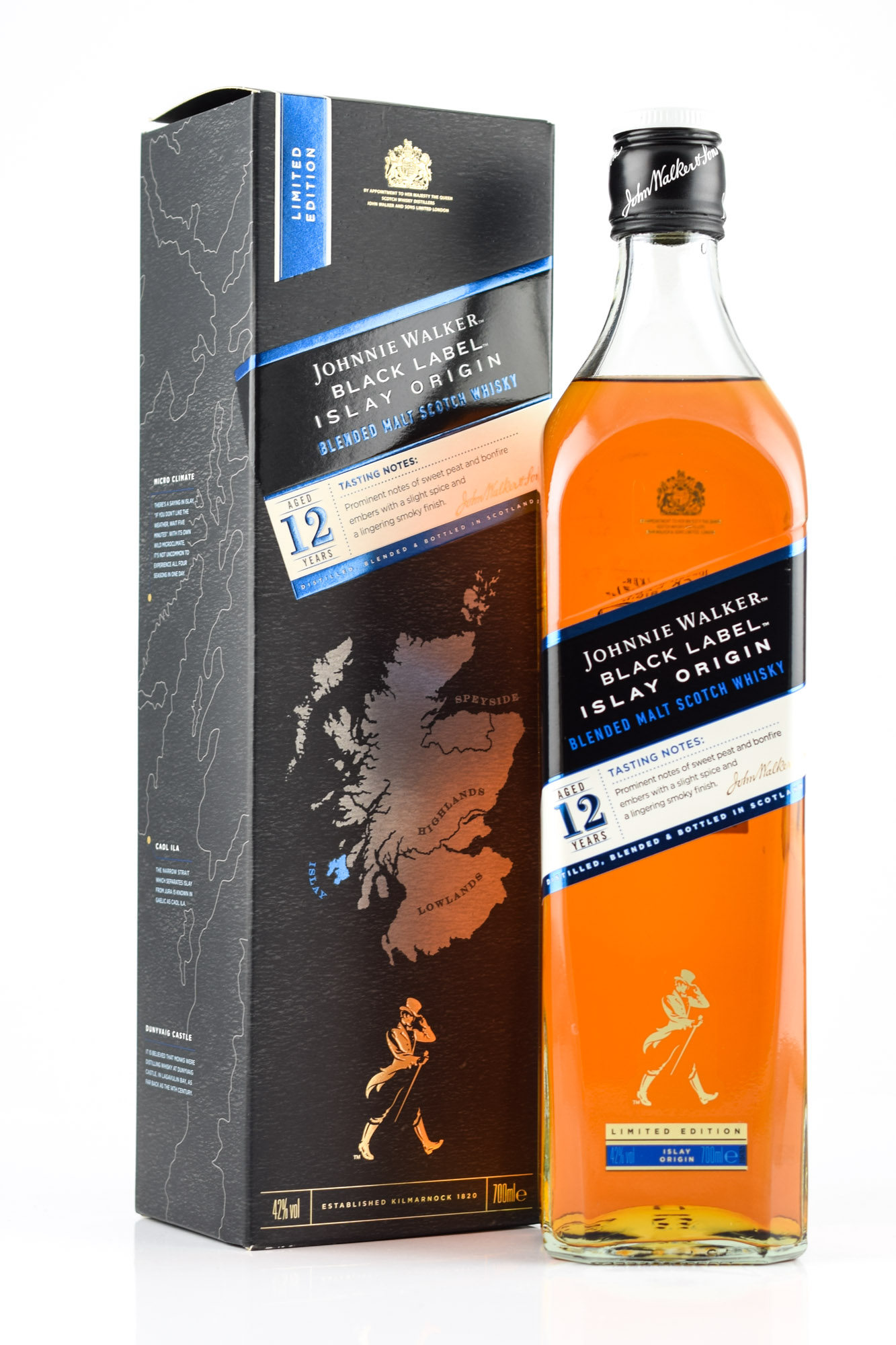 Johnnie Walker Black Label 12 year old Islay Origin 42%vol. 0,7l Johnnie Walker Black Label 12 year old Islay Origin 42%vol. 0,7l