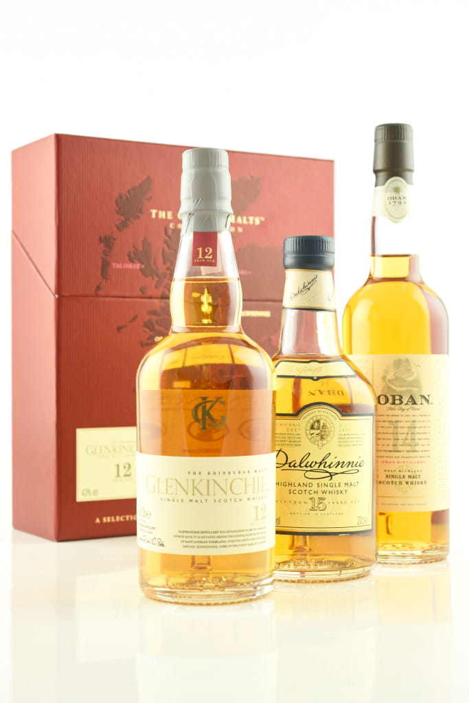 Classic Malts Collection Gentle Glenkinchie / Dalwhinnie / Oban 3x0,2l Classic Malts Collection Gentle Glenkinchie / Dalwhinnie / Oban 3x0,2l