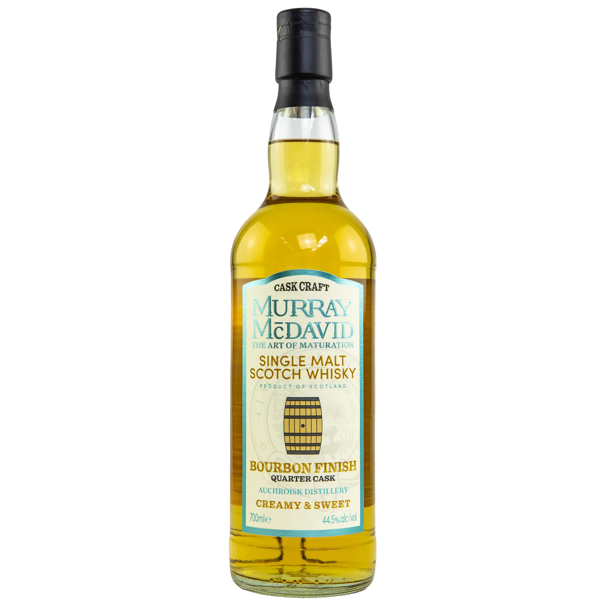 Auchroisk Cask Craft Bourbon Finish, Batch No. BN-02, Murray McDavid, 44.5%