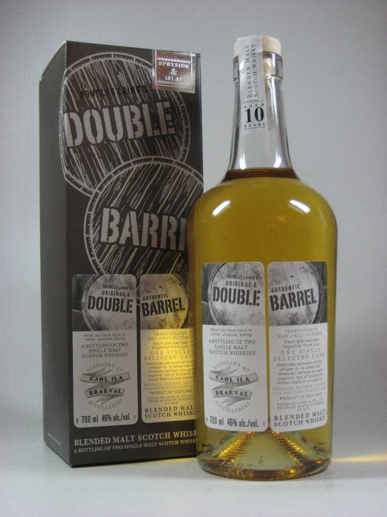 Double Barrel 10 Jahre - Caol Ila & Braeval Douglas Laing 46%vol. 0,7l