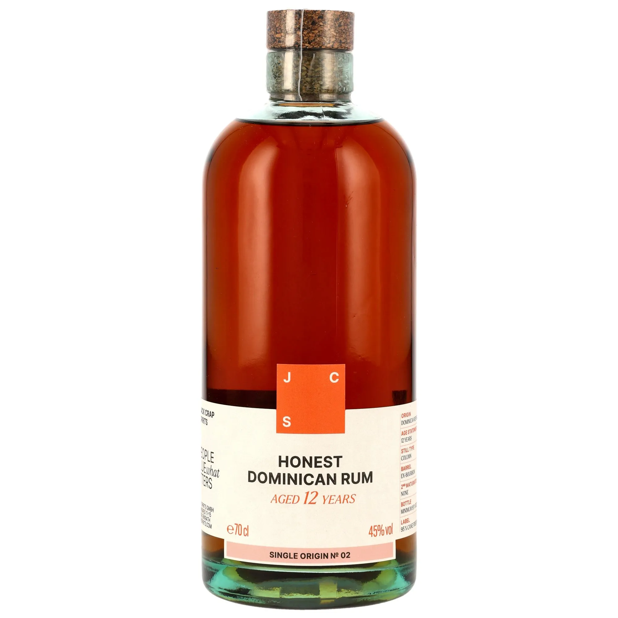 Honest Dominican 12 Jahre Rum- Jack Crap Spirits (JCS)