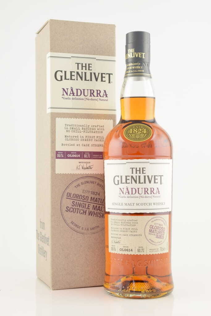 Glenlivet Nadurra Oloroso Casks Bottled 2014 60,7%vol. 0,7l Glenlivet Nadurra Oloroso Casks Bottled 2014 60,7%vol. 0,7l