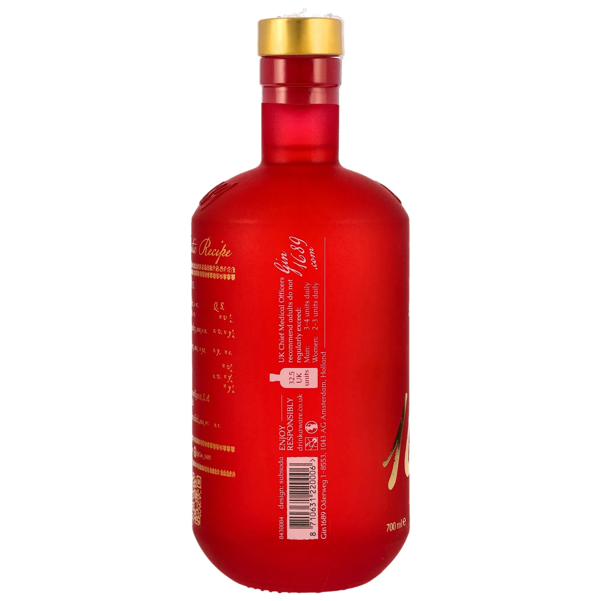 Gin 1689 Authentic Dutch Pink Gin