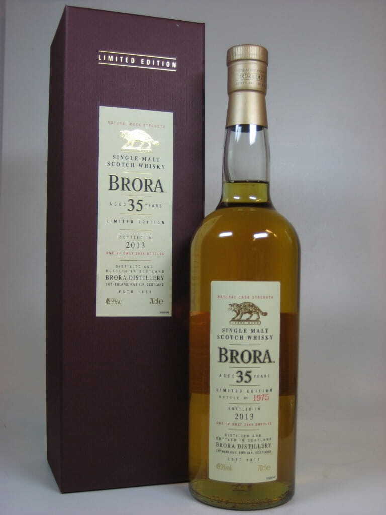 Brora 35 Jahre 1975/2013 Natural Cask Strength 49,9%vol. 0,7l