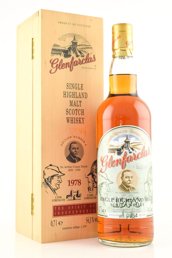 Glenfarclas Ed. No. 4 1978 Sir Arthur Conan Doyle 54,3%vol. 0,7l