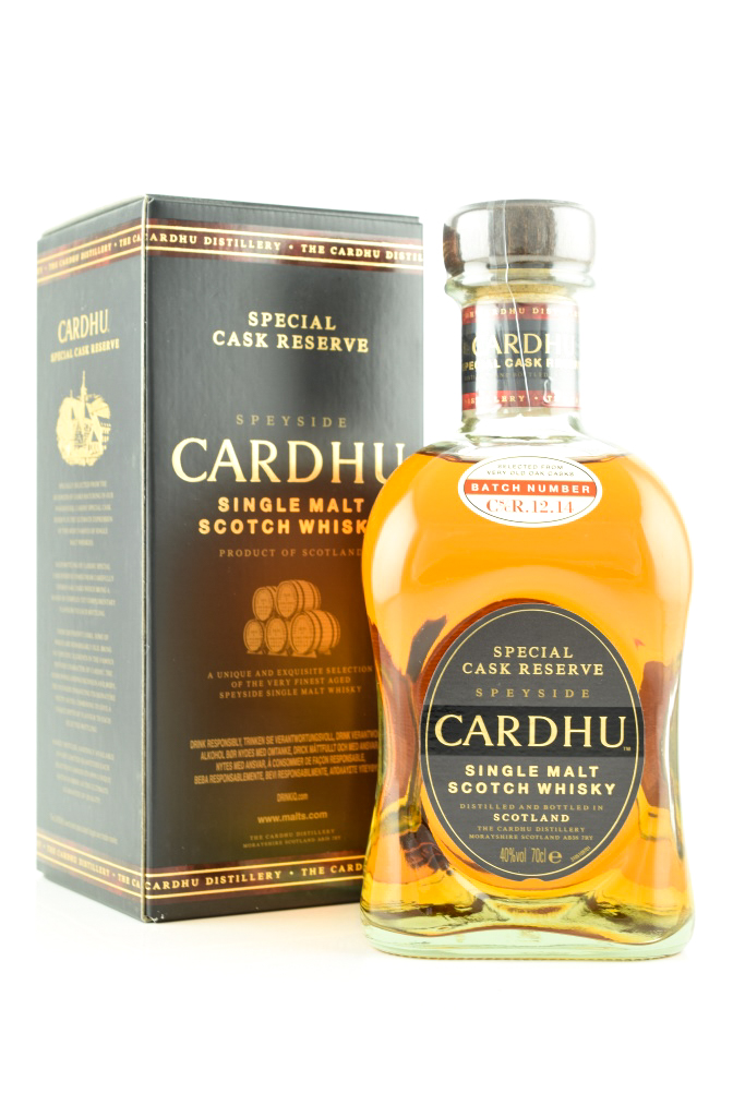 *Cardhu Special Cask Reserve 40%vol. 0,7l - ohne Geschenkpackung