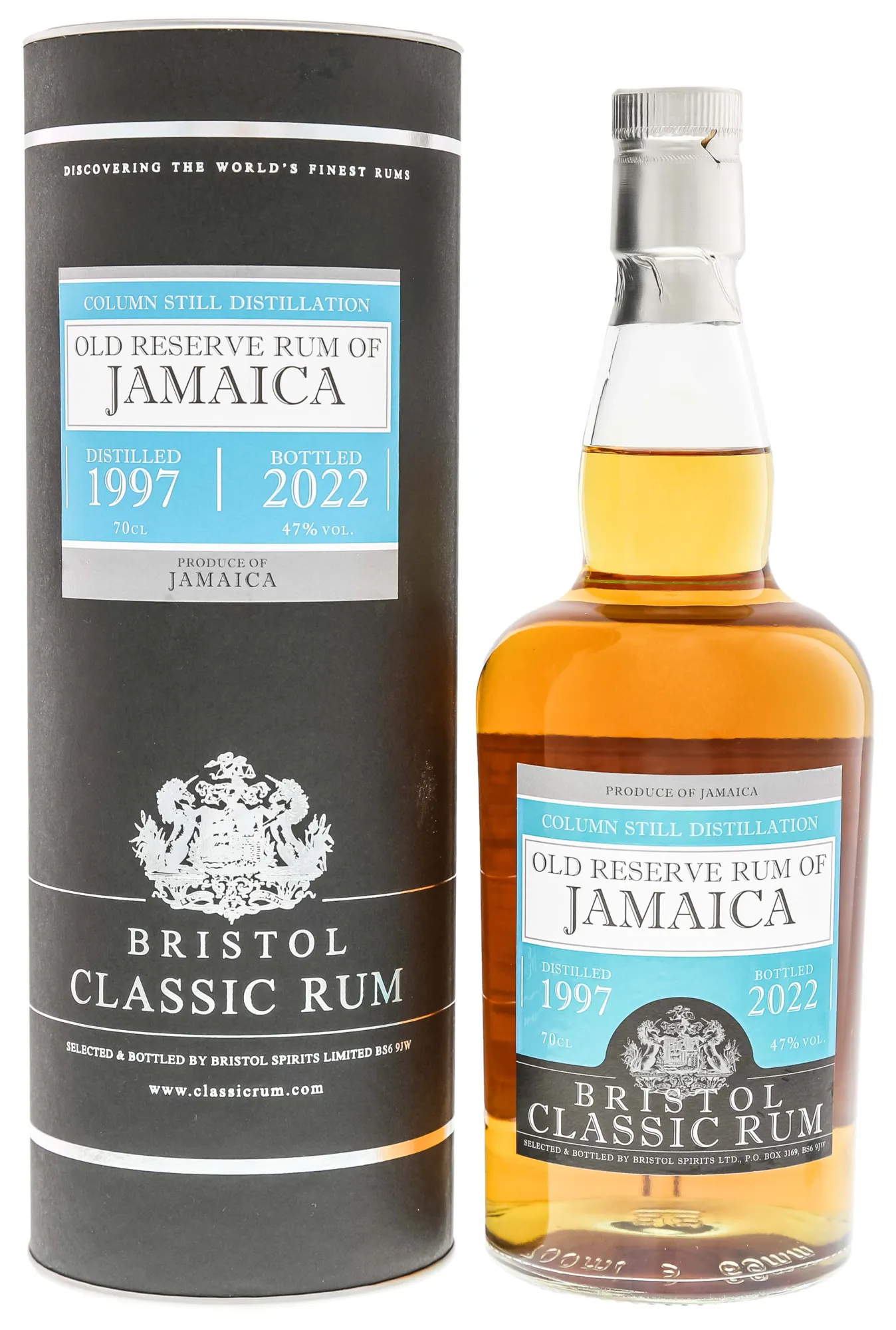 Bristol Old Reserve Rum of Jamaica 1997/2022 0,7L -GB-