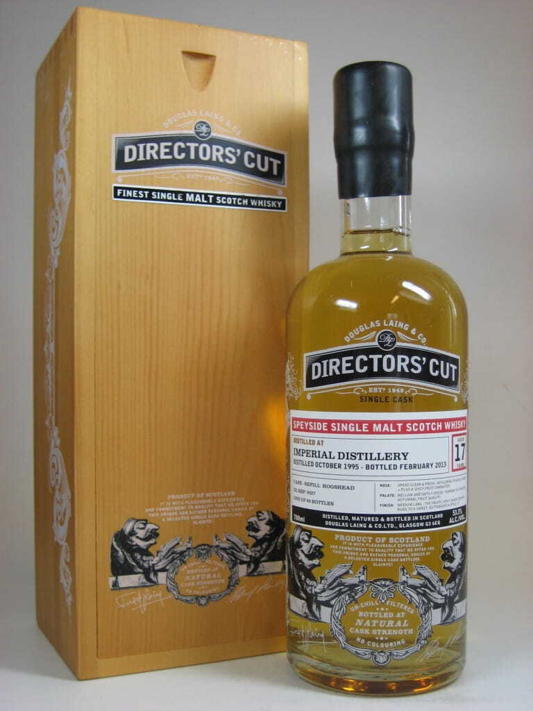 Imperial 17 Jahre 1995/2013 Refill Hogshead Douglas Laing Director's Cut 53,3%vol. 0,7l
