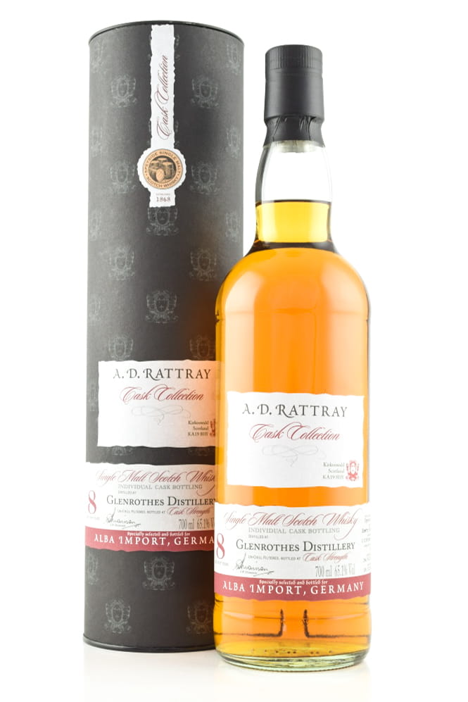 Glenrothes eight Year Old 2007/2016 A.D. Rattray 65.1% vol. 0,7l Glenrothes eight Year Old 2007/2016 A.D. Rattray 65.1% vol. 0,7l