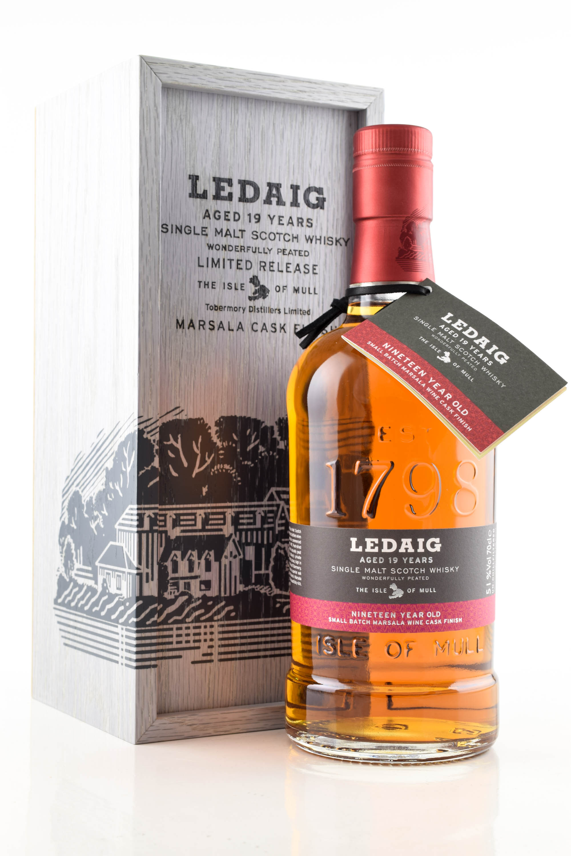 Ledaig 19 Jahre Marsala Cask Finish 51%vol. 0,7l
