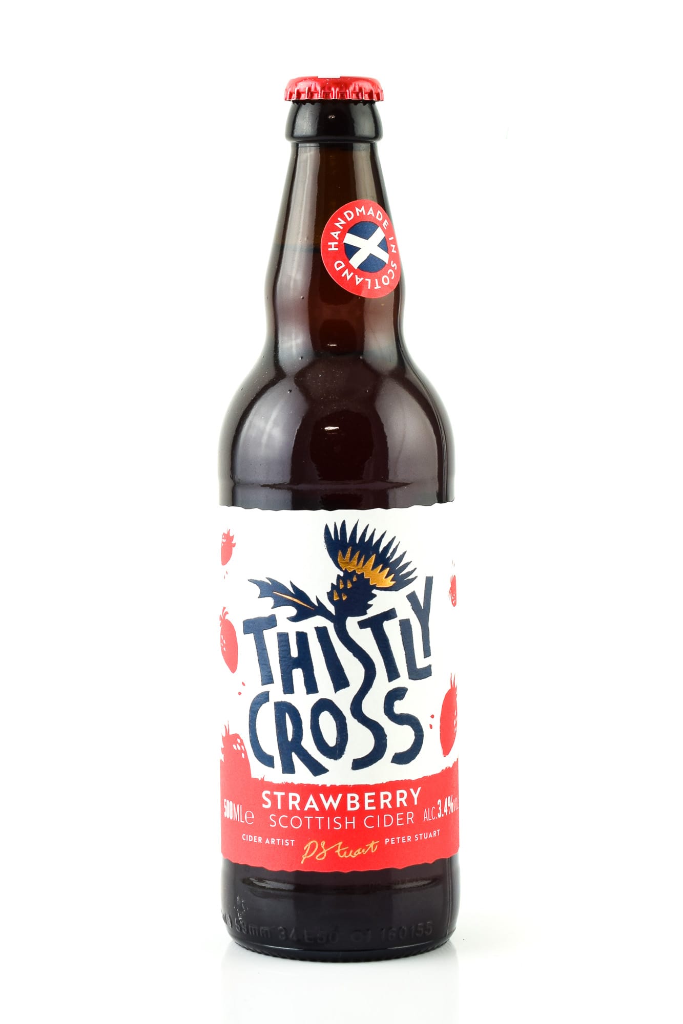 Thistly Cross - Strawberry Scottish Cider