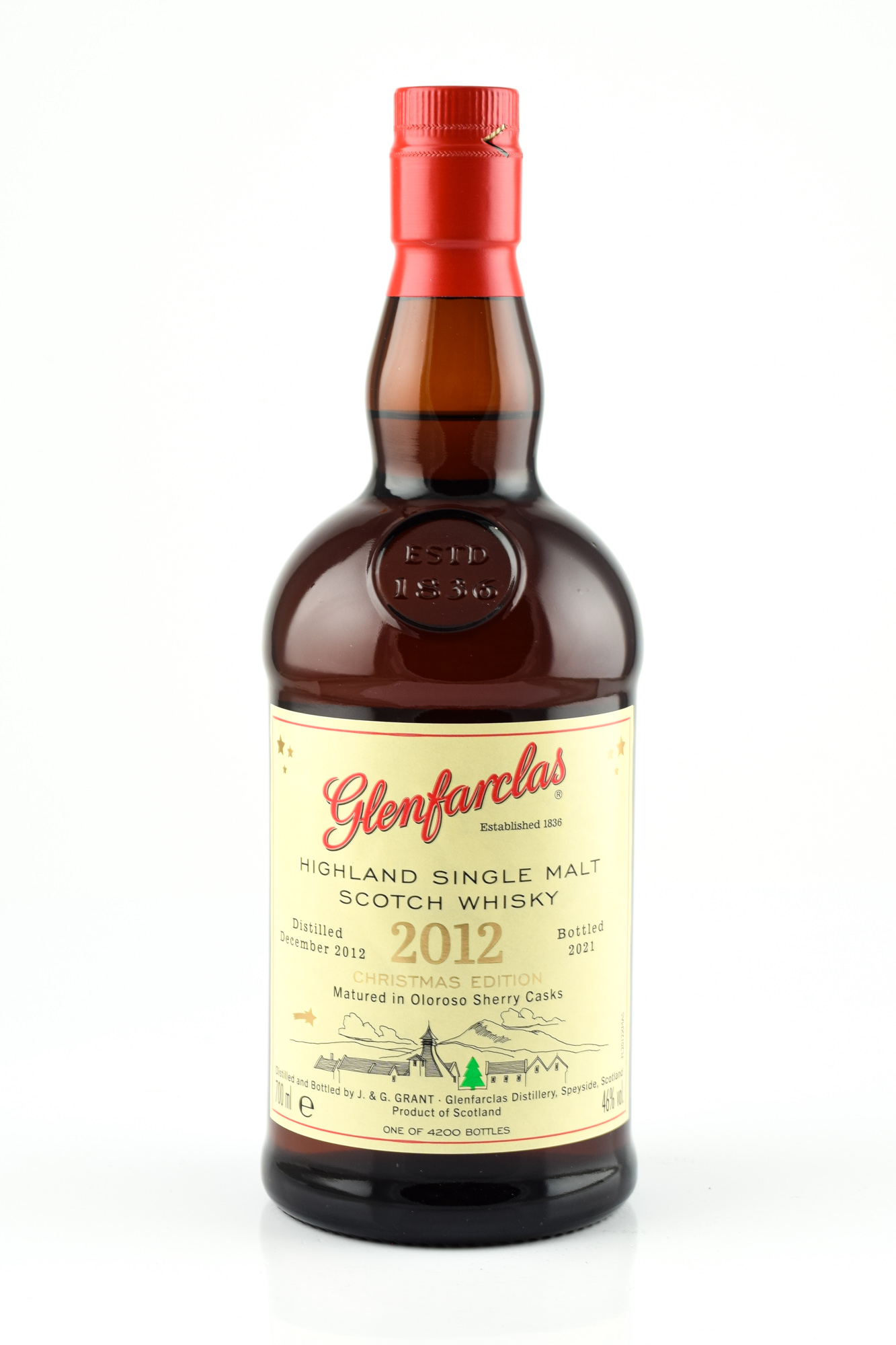 Glenfarclas Christmas 2012/2021 46%vol. 0,7l Glenfarclas Christmas 2012/2021 46%vol. 0,7l