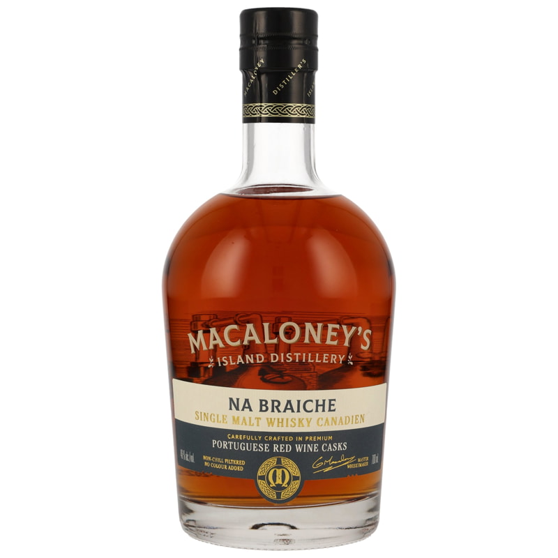 Mac Na Braiche Macaloney's Caledonian Canadian Island Single Malt 