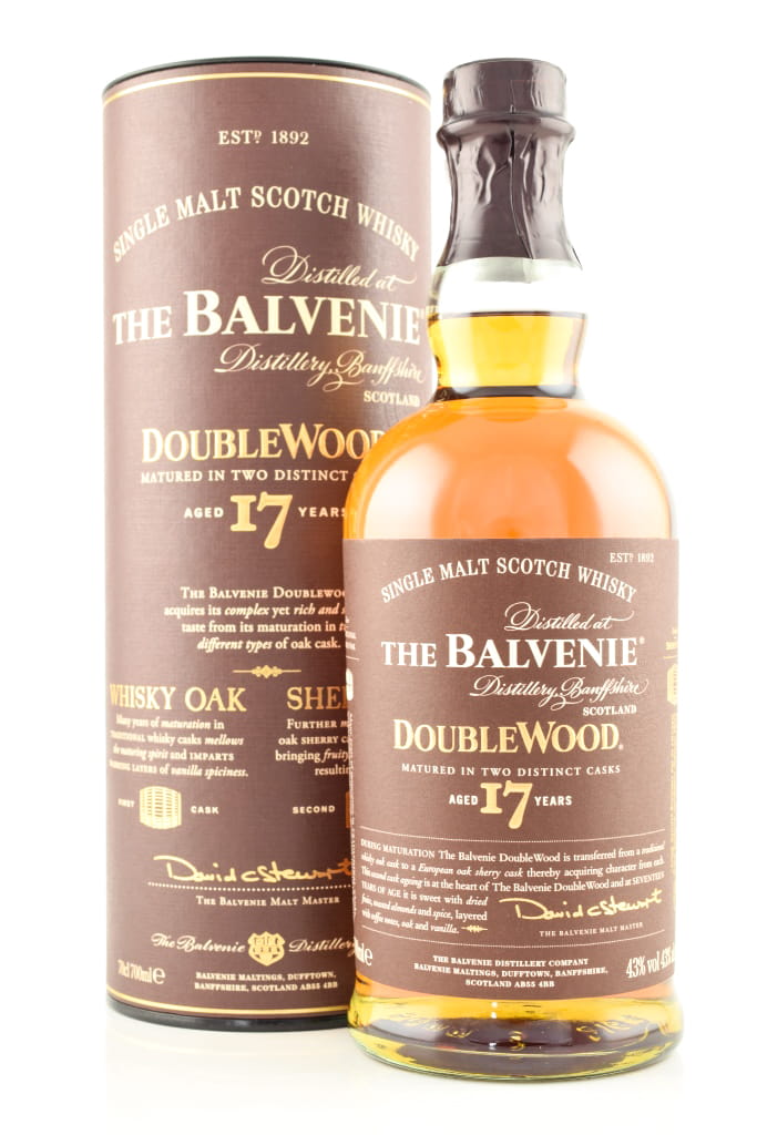Balvenie 17 Year Old Doublewood 43% vol. 0,7l Balvenie 17 Year Old Doublewood 43% vol. 0,7l