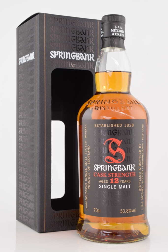 Springbank 12 Year Old Cask Strength 53.8% vol. 0,7l