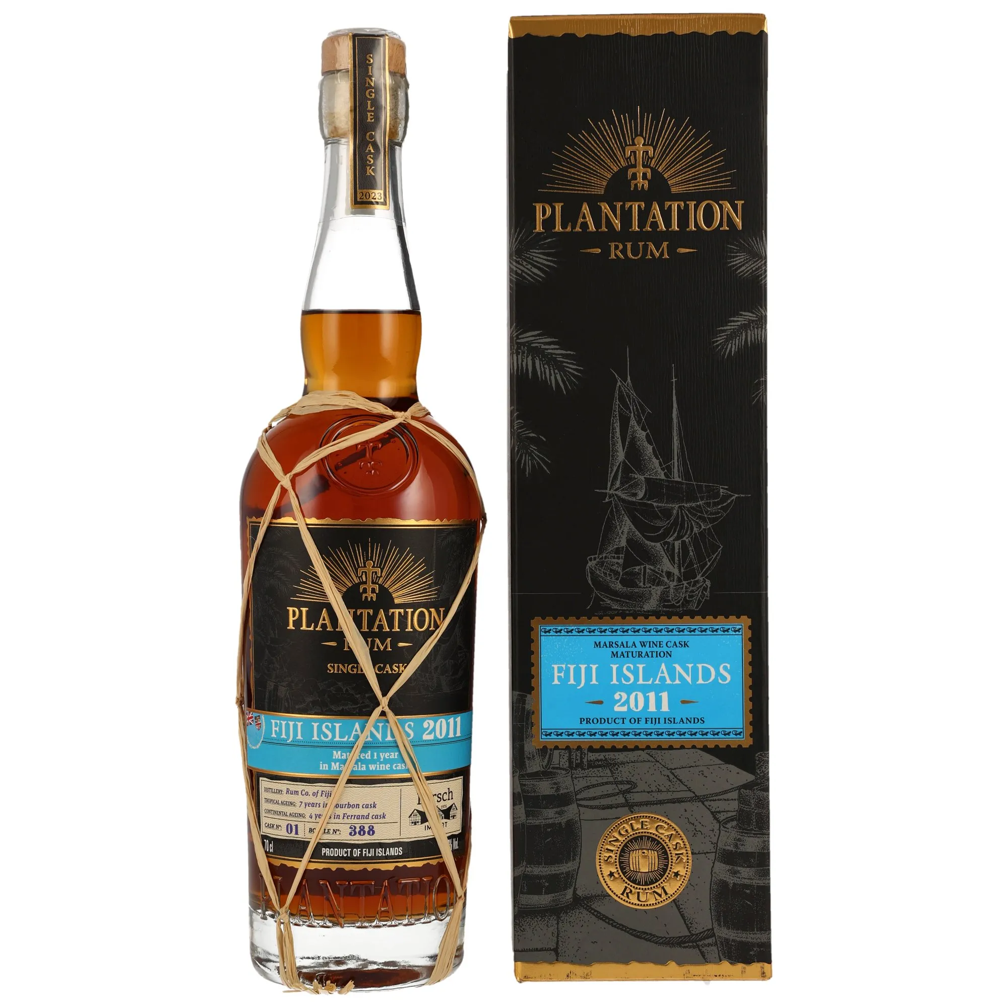 Plantation Rum Fiji 2011/2023 #1 - Single Cask Collection 2023 Marsala Cask Finish