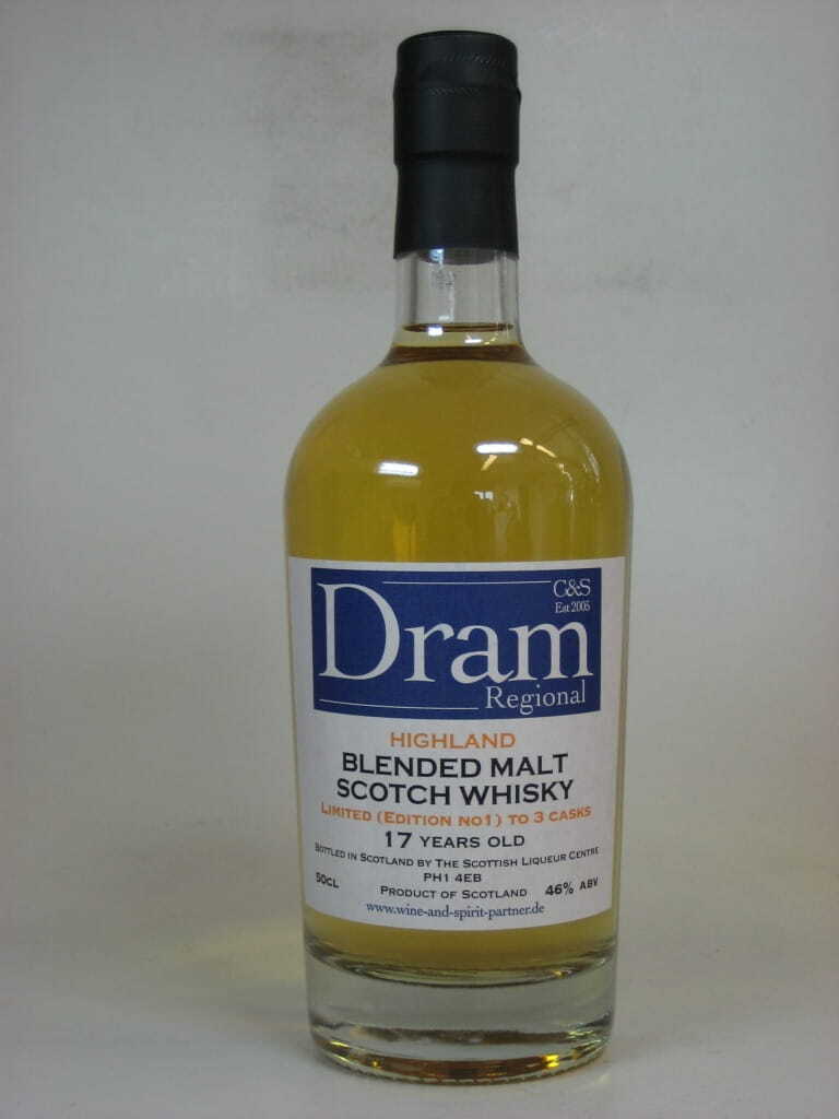 Highland Blended Malt Scotch Whisky 17 Jahre - Edition No. 1 - C&S Dram Regional 46%vol. 0,5l