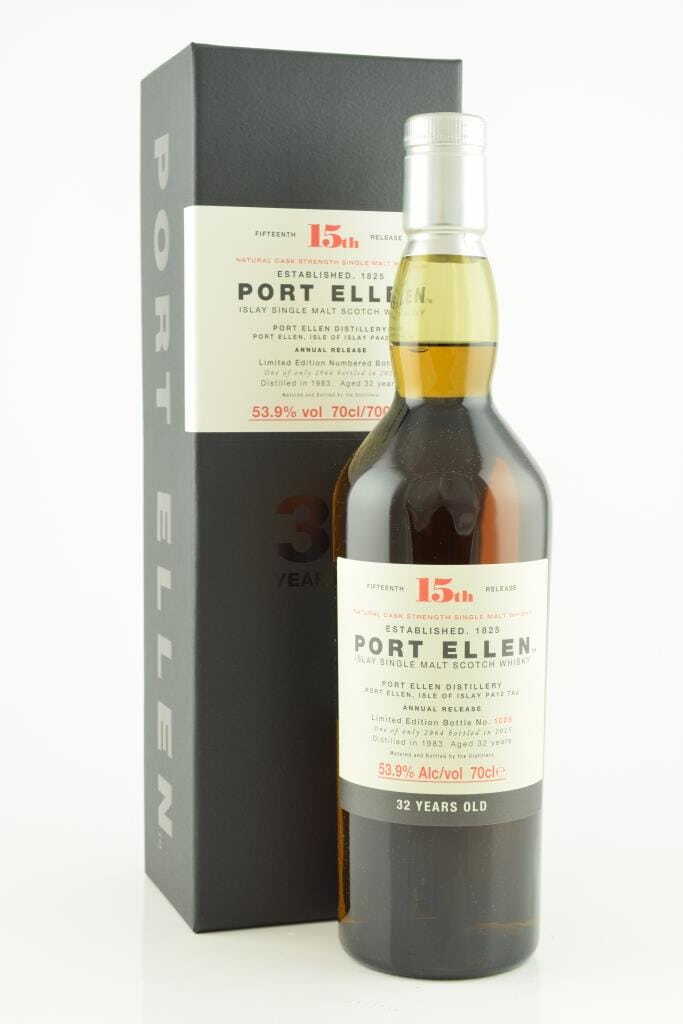 Port Ellen 32 Year Old 1983/2015 15th release 53.9% vol. 0,7l Port Ellen 32 Year Old 1983/2015 15th release 53.9% vol. 0,7l