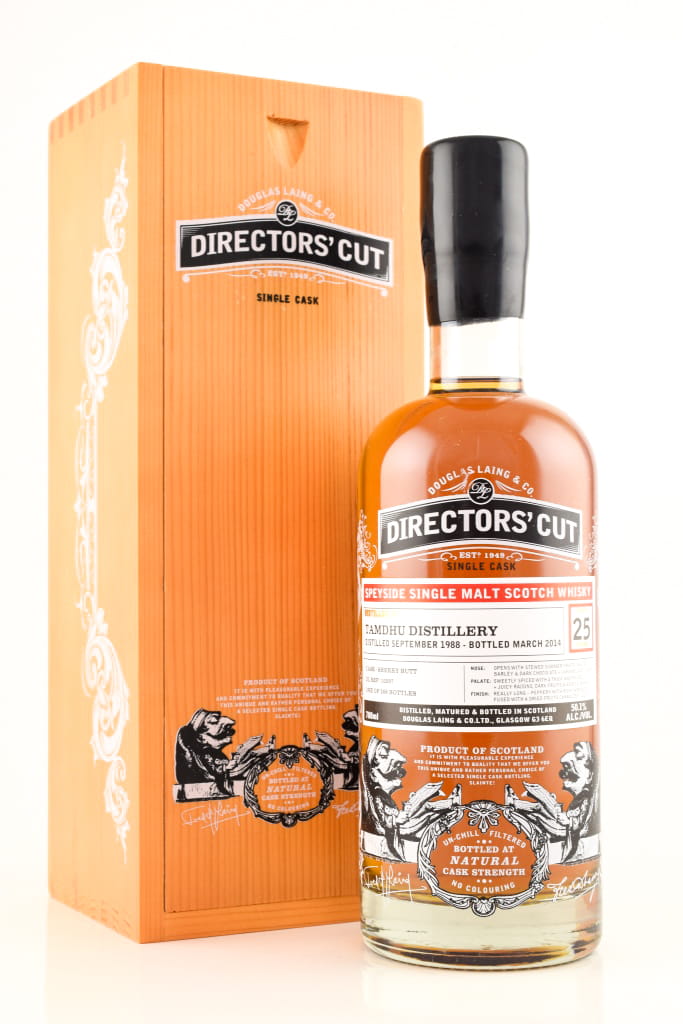 Tamdhu 25 Jahre 1988/2014 Douglas Laing Director's Cut 50,1%vol. 0,7l