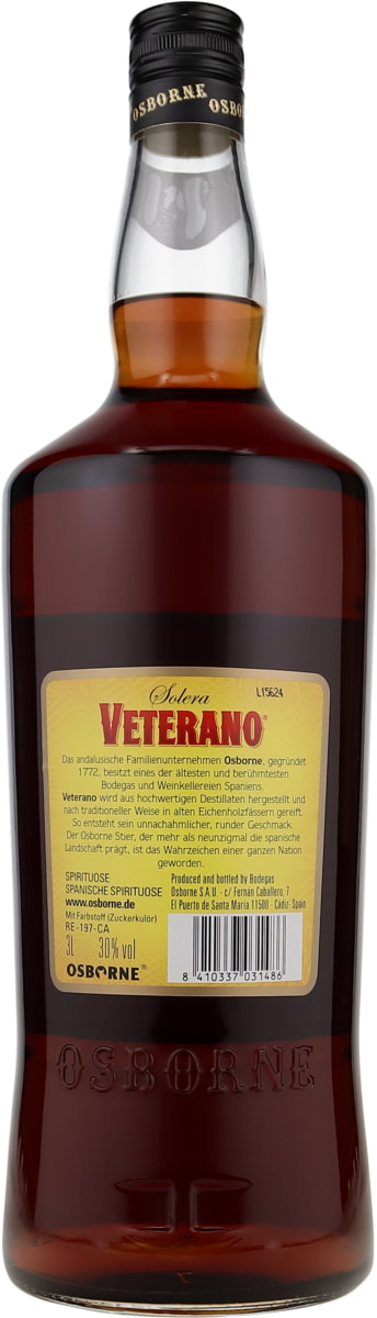 Osborne Veterano 3 Liter