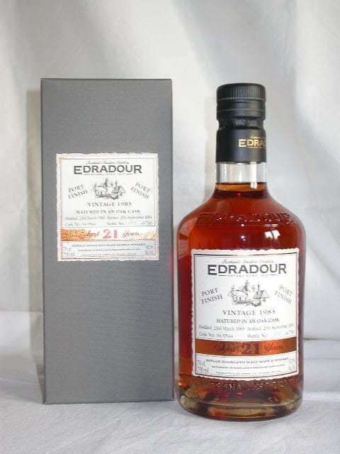 Edradour 21 Year Old 1983/2004 Port Finish 52.9% vol. 0,7l