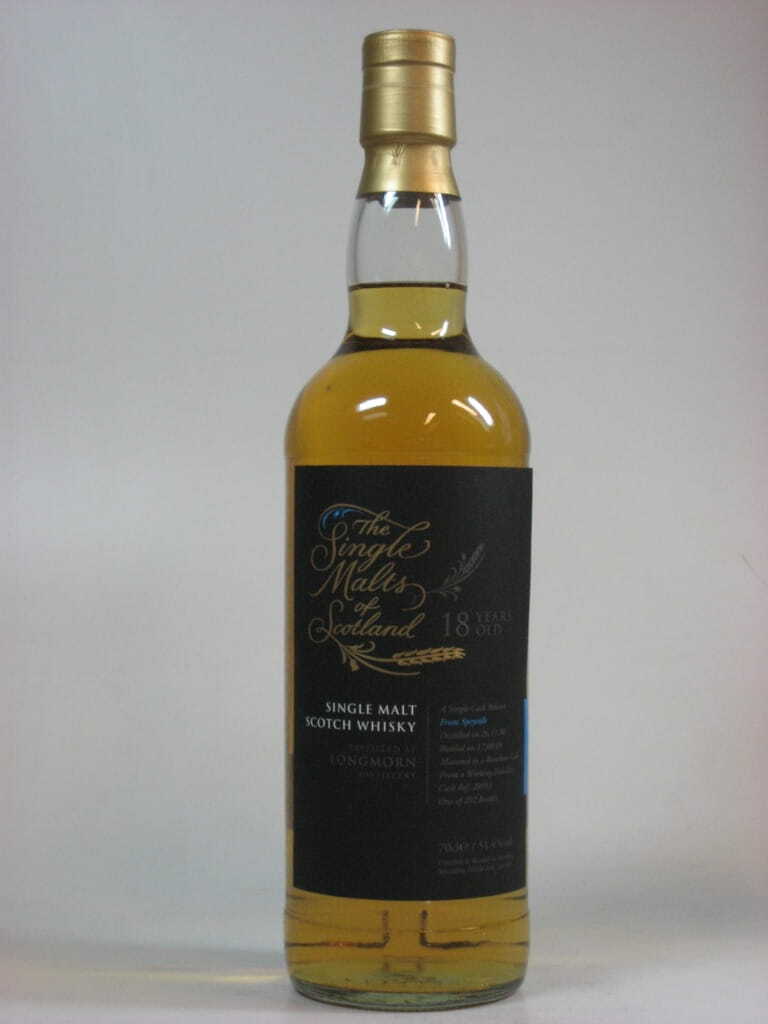 Longmorn 18 Jahre 1990/2009 "The Single Malts of Scotland" 51,4%vol. 0,7l